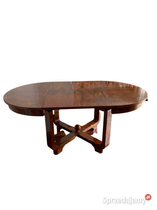 ORYGINALNY STÓŁ KULA ART DECO I KOMPLET 6 Warszawa