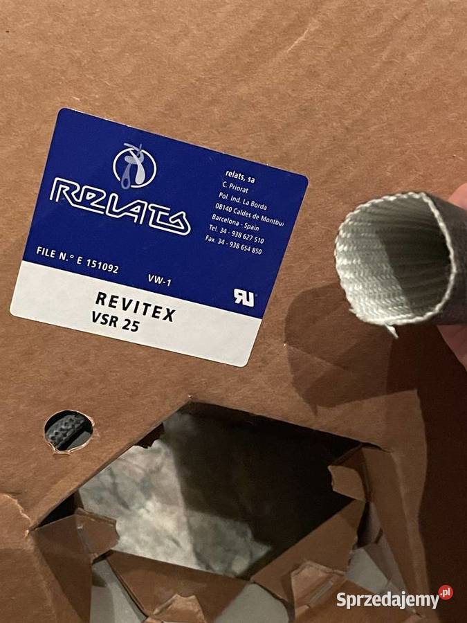 Osłona przewodów odporna na temp Nowe Różne Ostrzeszów sprzedam