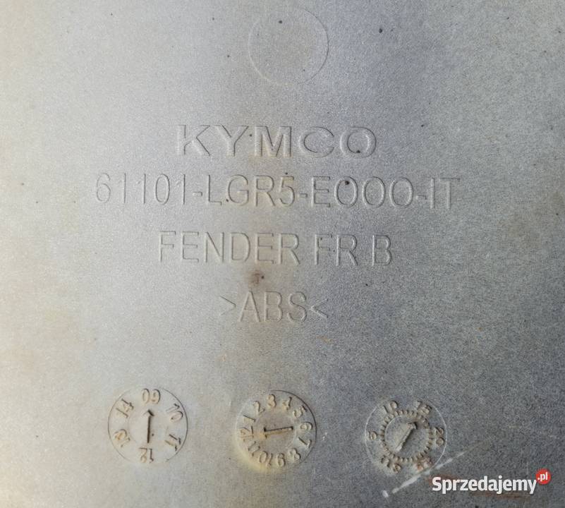 BLOTNIK KYMCO LIKE Elementy nadwozia Piła