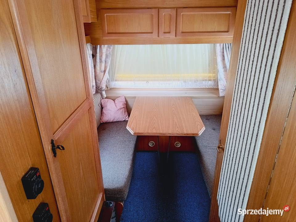 przyczepa kempingowa MOVER podgrzewacz gazowy Międzybrodzie Bialskie