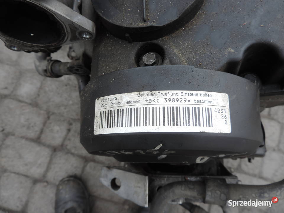 SILNIK BKC VW TOURAN I SEAT LEON ALTEA AUDI A3 małopolskie Nowy Sącz sprzedam