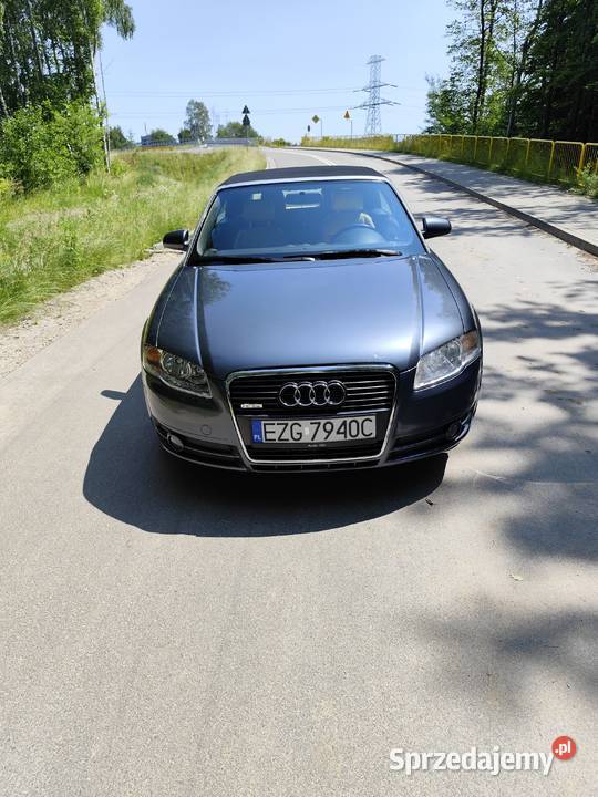 Audi a4 b7 cabrio nieuszkodzony Zgierz