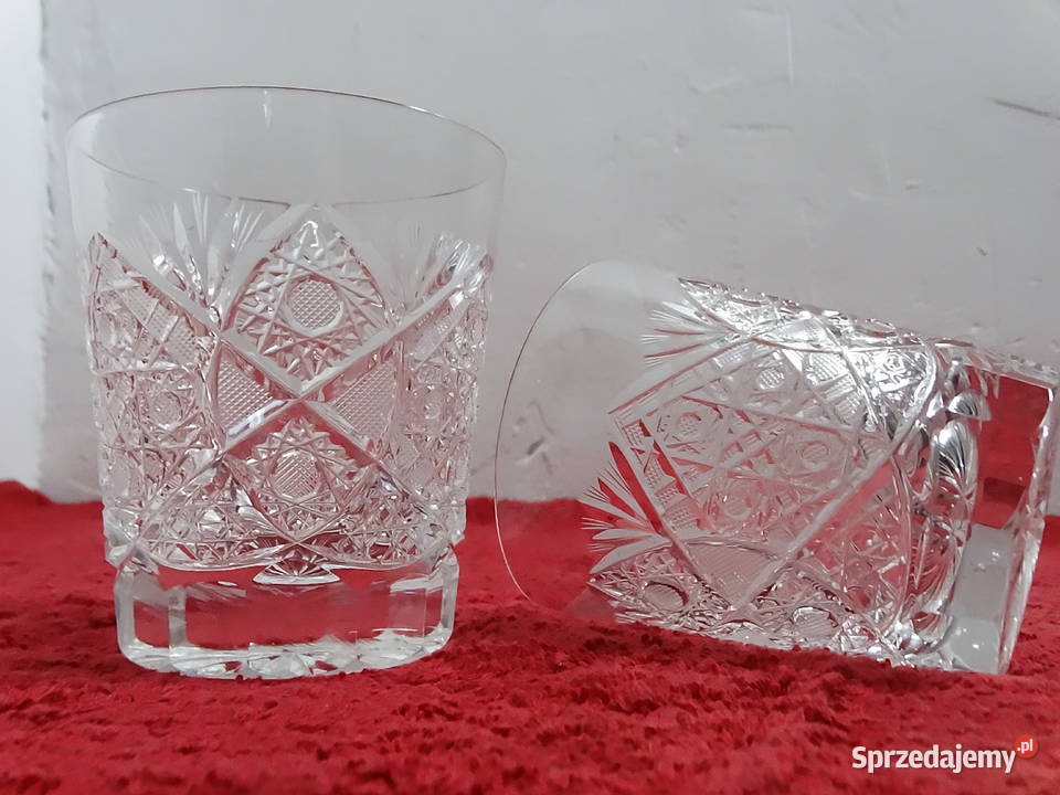Para Kryształowych Szklanek do Whisky Klasyczny