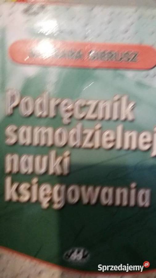 Podręcznik samodzielnej nauki księgowania mazowieckie