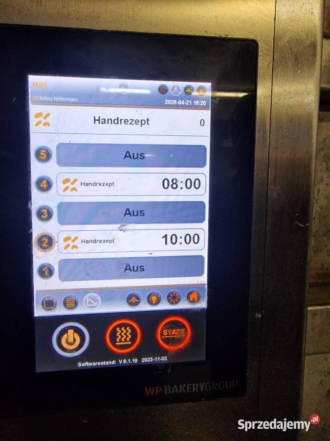 Piec piekarniczy elektryczny WP Matador MDE 125 podkarpackie Bachórz