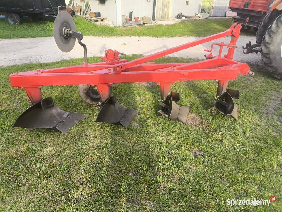 Pług 4 skibowy Grudziądzki wał rurowy Jędrzejów sprzedam