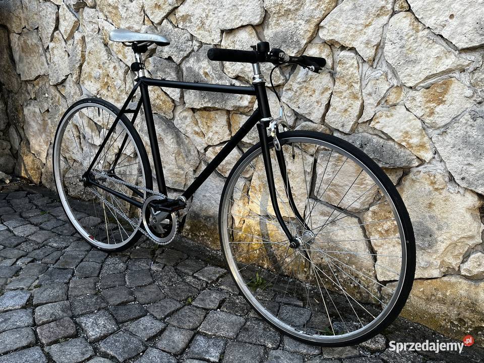 rower szosowy szosa single speed ostre koło Ruda Śląska