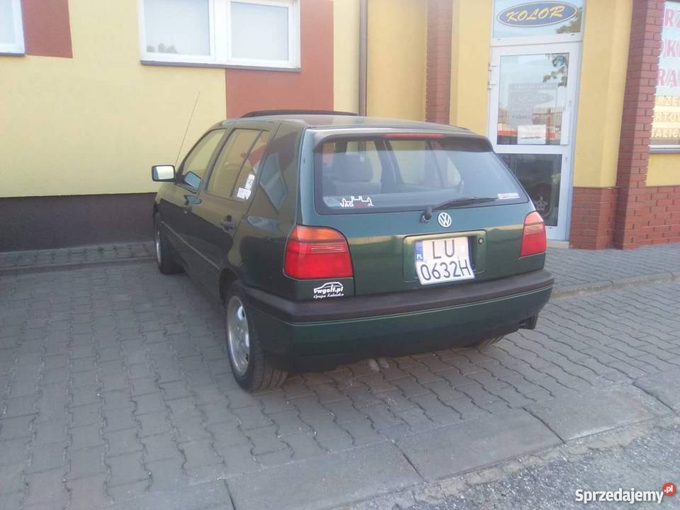 Volkswagen Golf 3 USA MEXICO 20 115 LPG 20 JAHRE benzyna+LPG Bychawa