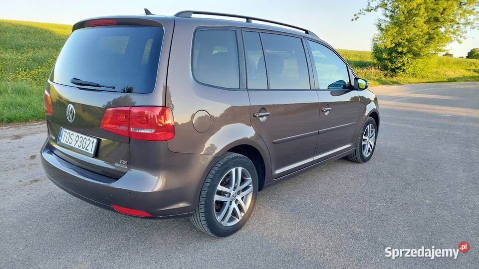 VW Touran 2014r 16TDI DSG dq250 świętokrzyskie Ostrowiec Świętokrzyski