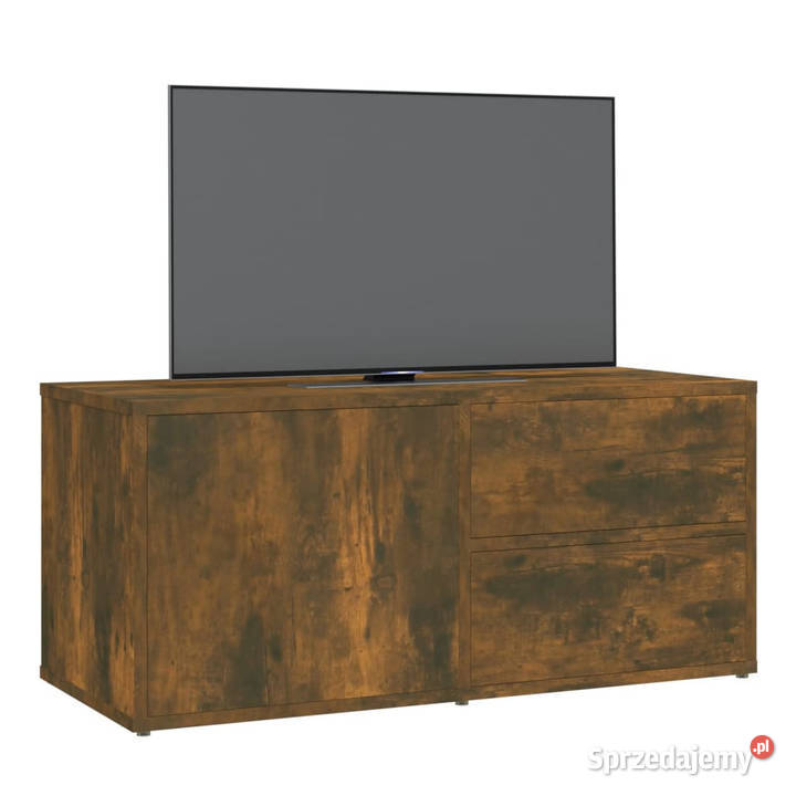 Szafka pod telewizor przydymiony dąb 80x34x36 RTV Warszawa