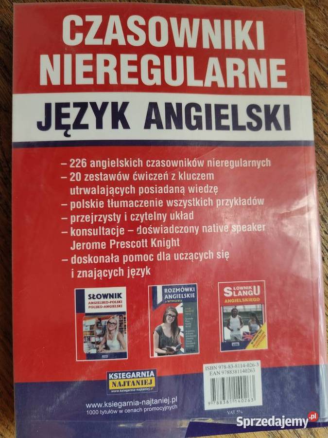 Czasowniki nieregularne ćwiczenia j angielski J Kraków