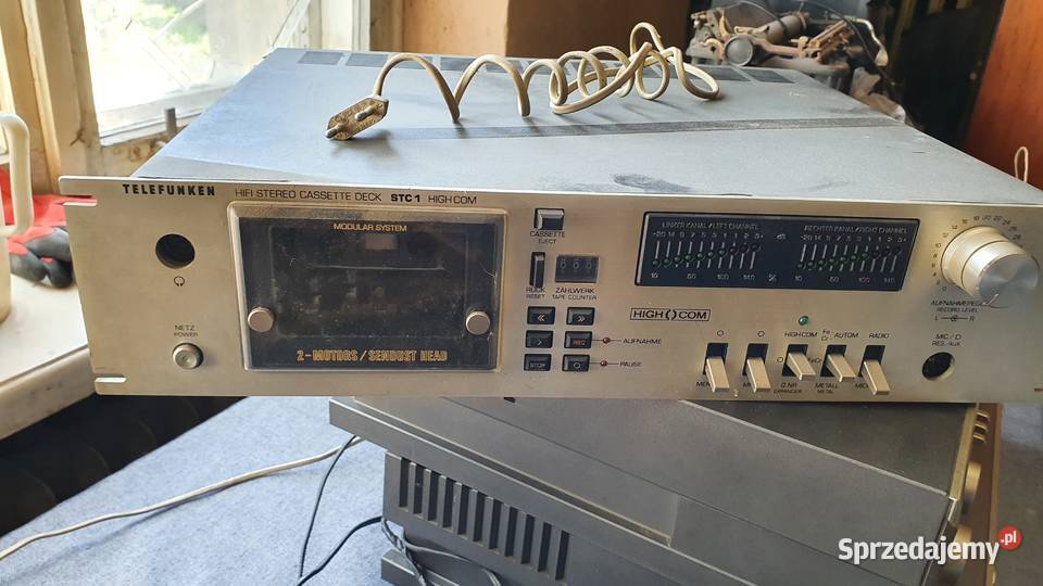 Telefunken STC 1 HiFi Stereo Cassette Deck 1979 - 1981