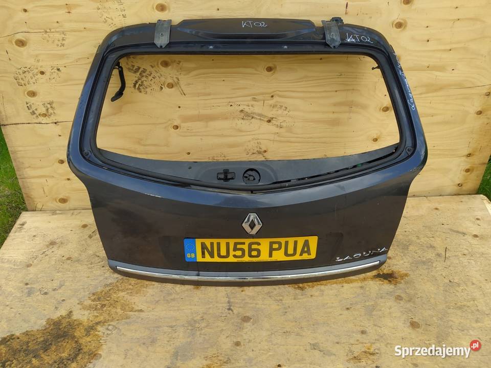 RENAULT LAGUNA II KOMBI KLAPA TYŁ Zbierkowo
