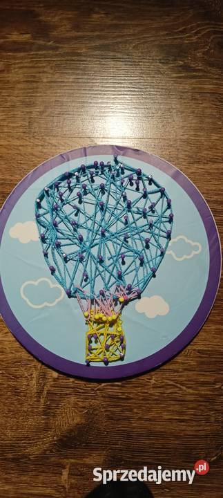 Zestaw do robótek z włóczką String art craft kit 8 lat+ sprzedam