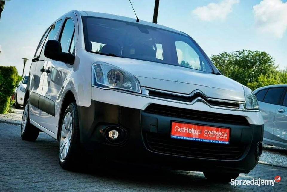 Citroen Berlingo 16HDI Klima 3 osobowy 2013r centralny zamek Citroën mazowieckie