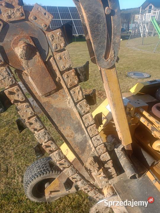 Koparka łańcuchowa Vermeer trencher Maszyny budowlane małopolskie sprzedam