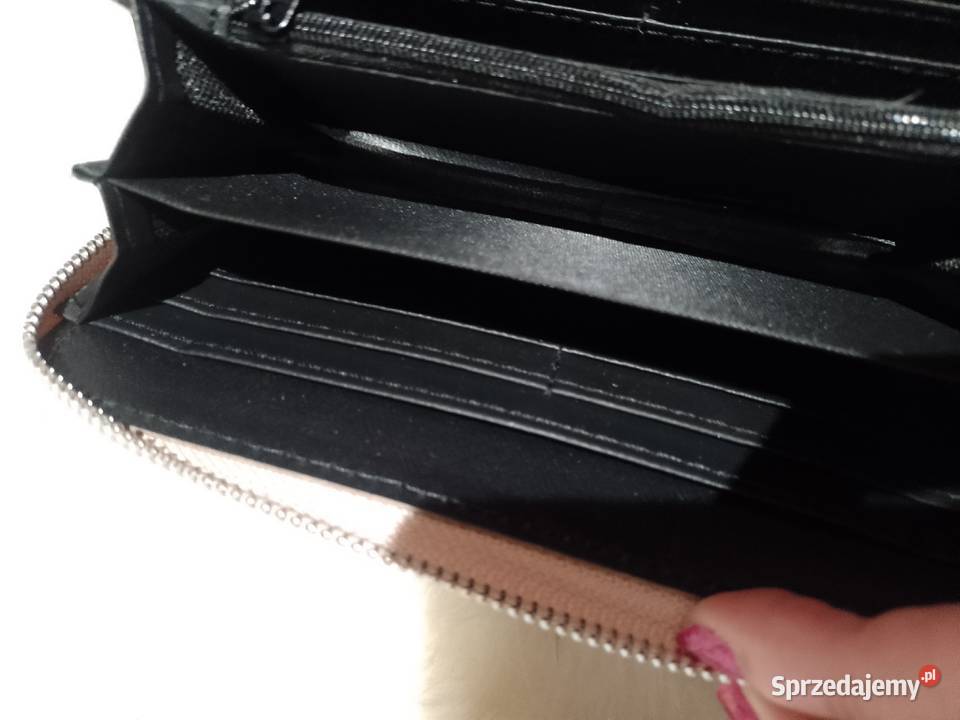 Paris Ekskluzywny duży portfel damski Top
