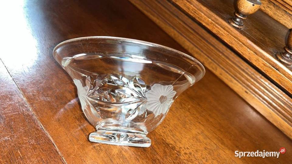 Szklana miseczka do deserów orzeszków słodyczy Gdańsk