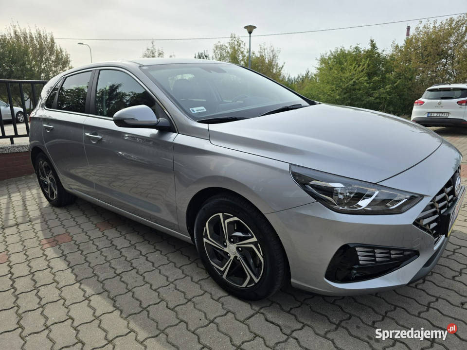 Hyundai i30 2021 Salon Polska 1Właściciel ledy asystent pasa ruchu Samochody osobowe podlaskie Białystok