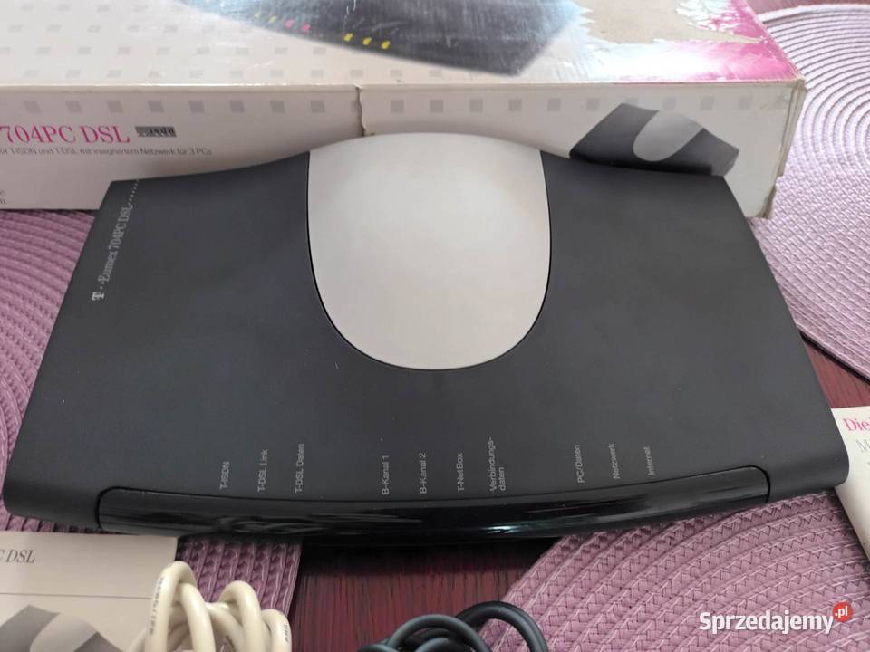 Nowy Router Eumex 704PC DSL Deutsche Telekom podkarpackie Rzeszów