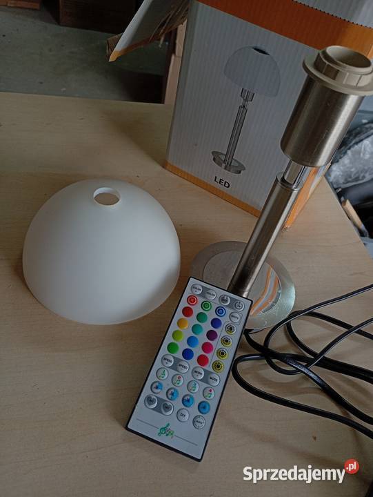 Lampka stołowa nocna Action Amber L6064 LED E14 Przysucha