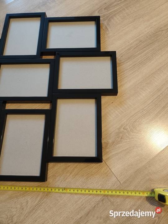 Ramka na zdjęcia Ikea Vaxbo czarna ramka na 8 Rzeszów sprzedam