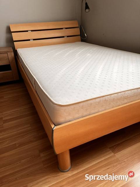 Łóżko z materacem 120x200 Piotrków Trybunalski sprzedam