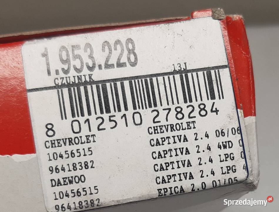 CZUJNIKI WAŁU KORBOWEGO CHEVROLET DAEWOO OPEL Mielęcin