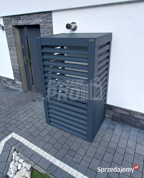 Osłona pompy ciepła 90x50x180 antracyt GP325 Nysa