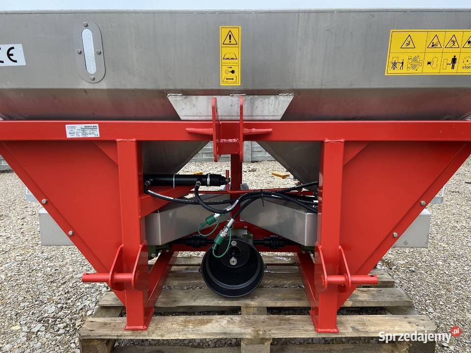 GRASSROL Rozsiewacz dwutarczowy 600L 1000L 1400L Rozsiewacze nawozów śląskie Częstochowa sprzedam