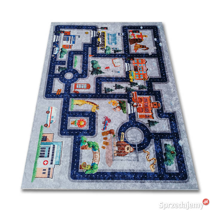 NOWOCZESNY DYWAN DZIECIĘCY 120X170 PRINT 501807 Białystok