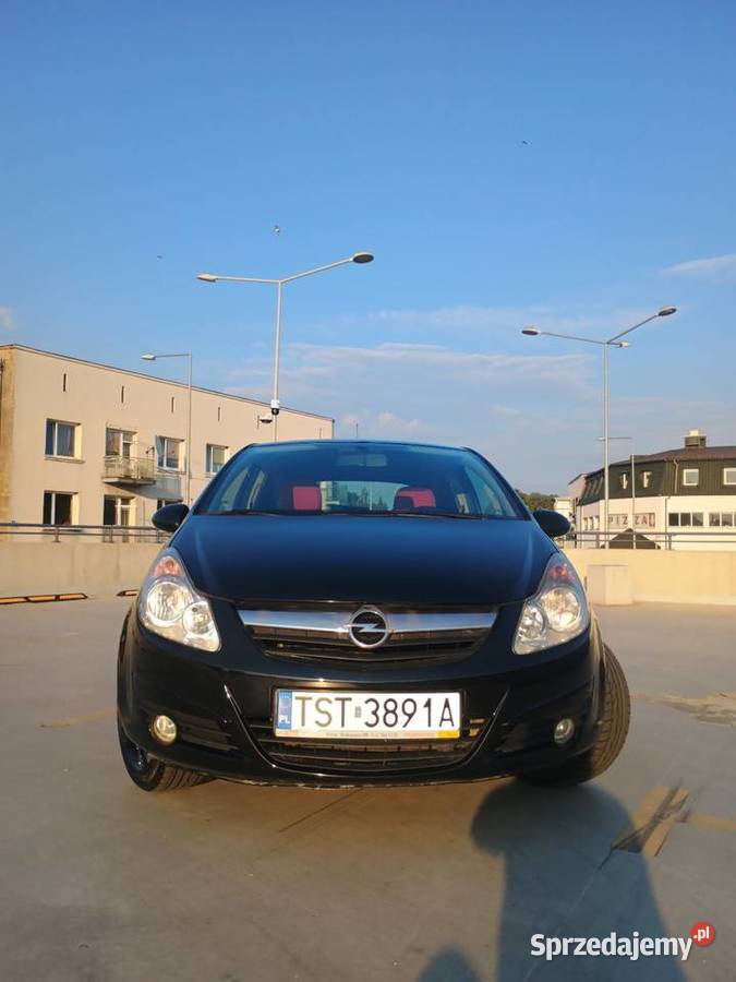Opel Corsa D 12 80 2008 Klimatyzacja Indian Red 80KM Starachowice