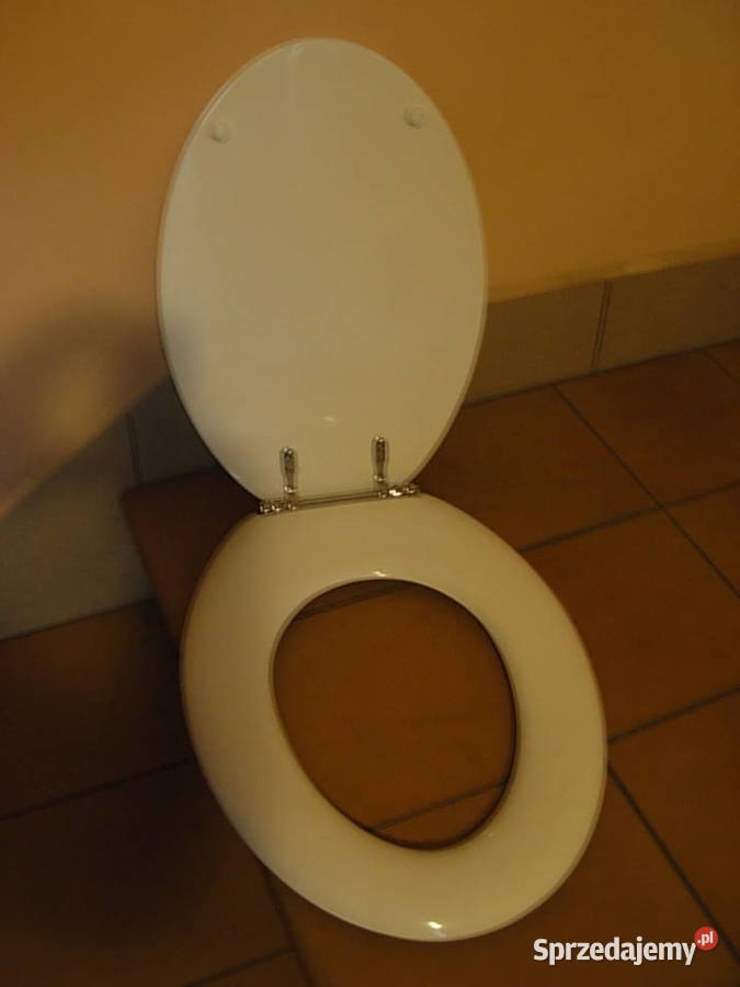 Deska sedesowa nowa z małymi mankamentami biały Pozostałe Gdynia