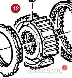 Fendt Favorit 514 Piasta Koło Synchronizacji Jastrzębniki