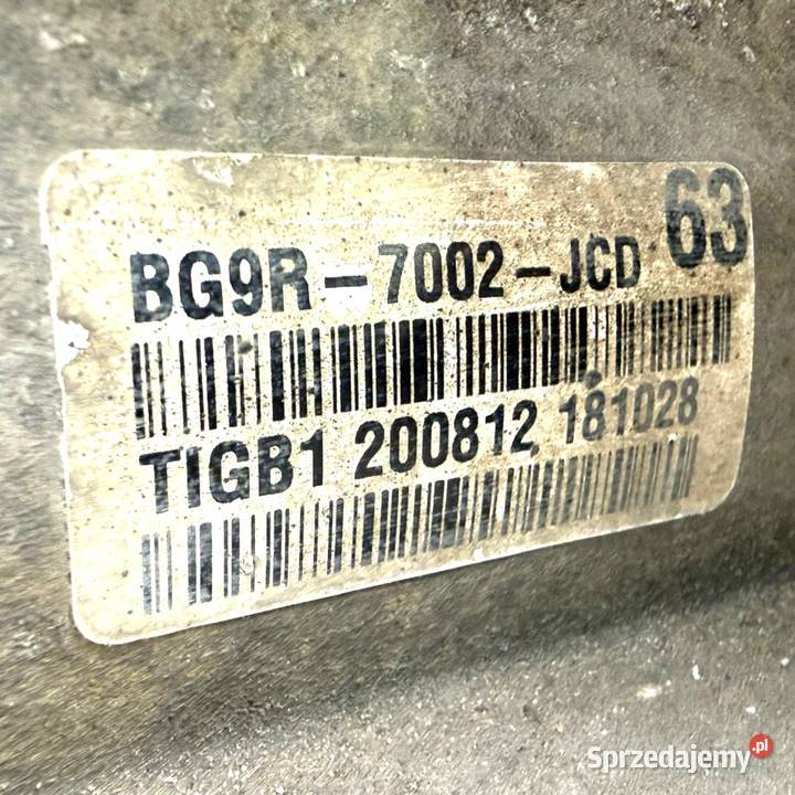 SKRZYNIA BIEGÓW BG9R7002JCD Volvo V60 V40 S40 II