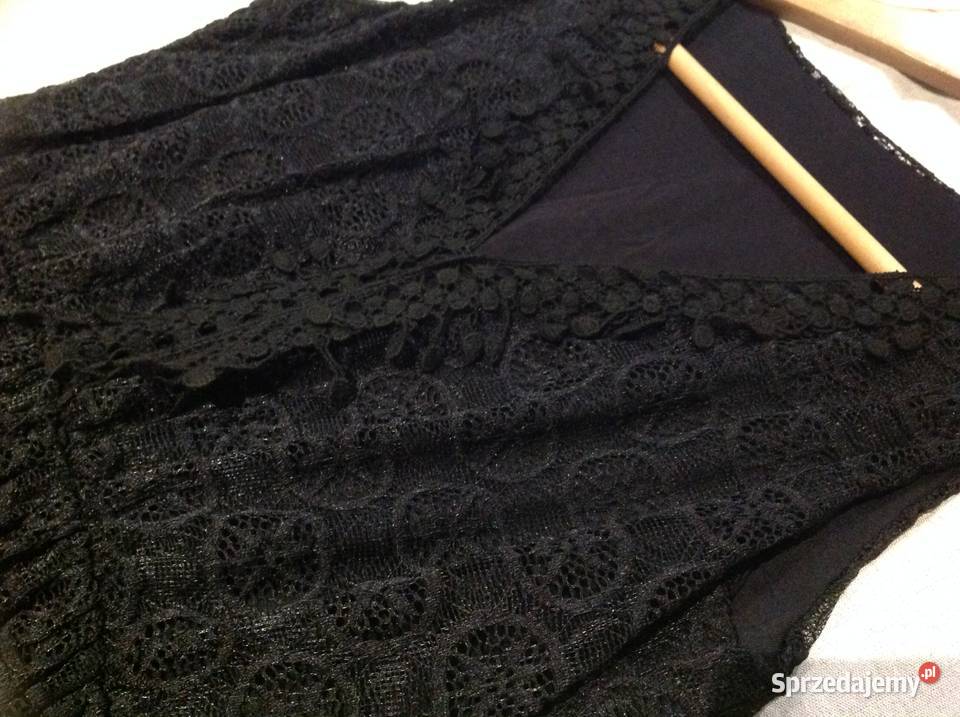 Sukienka Koronkowa Czarna Damska S j Nowa Spódnice i sukienki Nowa Sól
