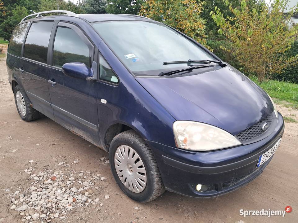 Ford Galaxy 7 osobowy 19 Diesel Zarejestrowany elektryczne szyby Szczecin