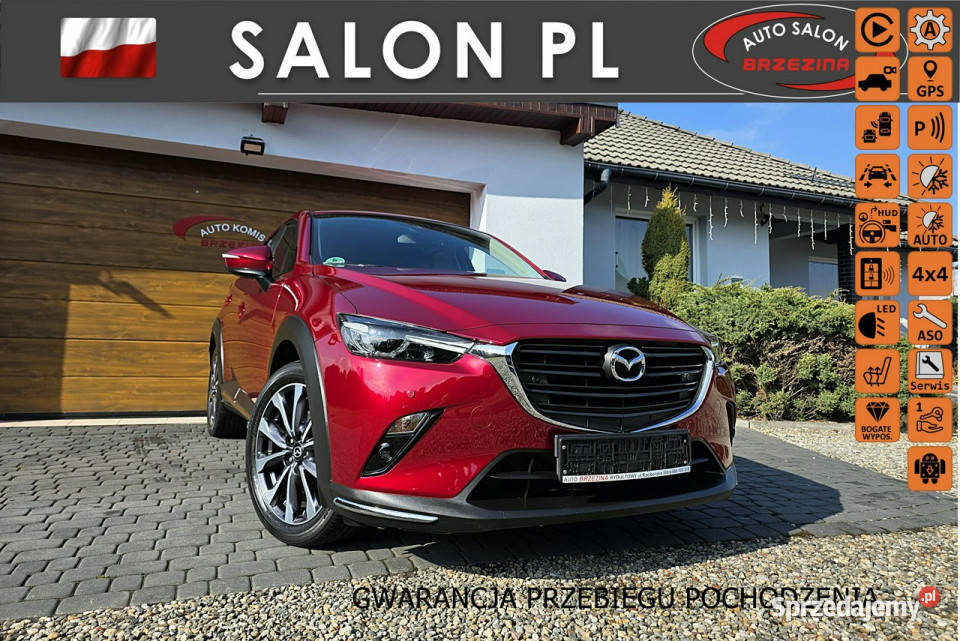 Mazda CX3 serwis ASO automat 4x4 przyciemniane szyby śląskie Rydułtowy sprzedam