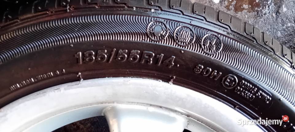 Komplet Koła letnie 1855514 4x100 opony felgi Koszalin