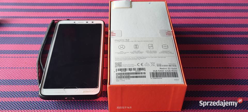 Xiaomi redmi S2 w pełni sprawny techni b stan Xiaomi Łużna