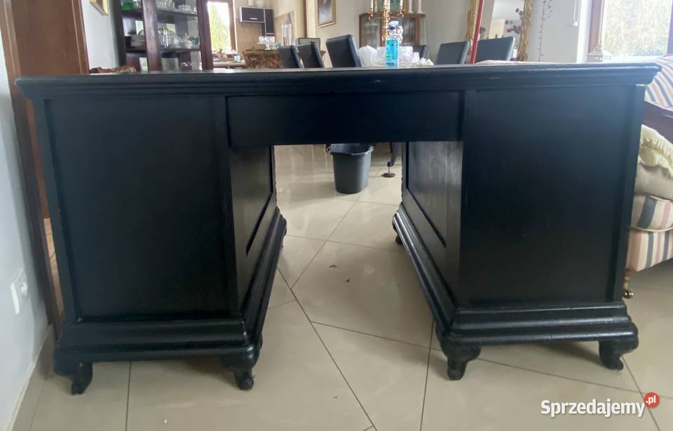 Piękne antyczne biurko idealne do kancelarii 75cm Poznań