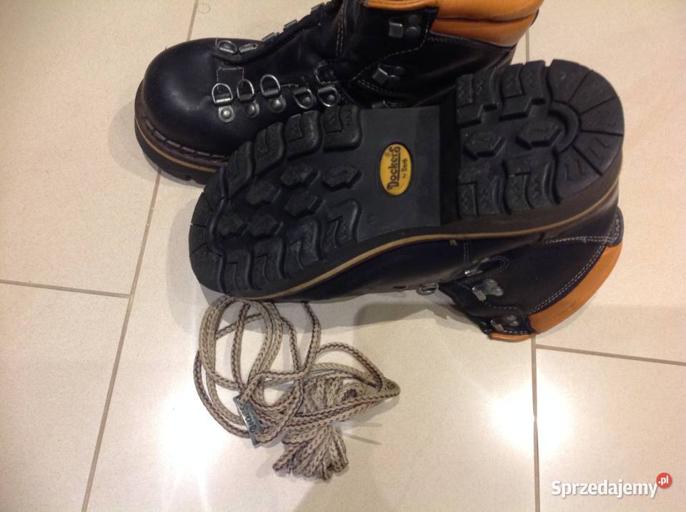 Buty Trapery Skórzane Dockers by Girl 40 pomarańczowy Nowa Sól