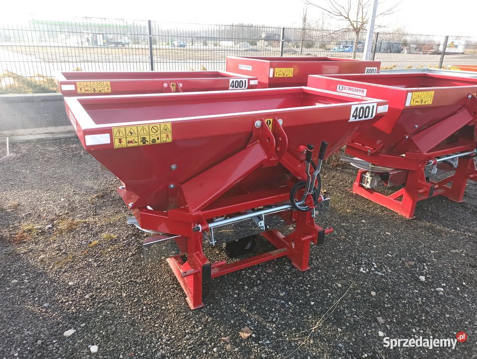 Solidny rozsiewacz do nawozów Strumyk Tytan Opole Lubelskie