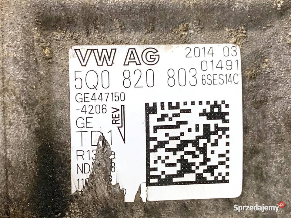 SPRĘŻARKA KLIMATYZACJI VW GOLF VII 5Q0820803 16 podkarpackie