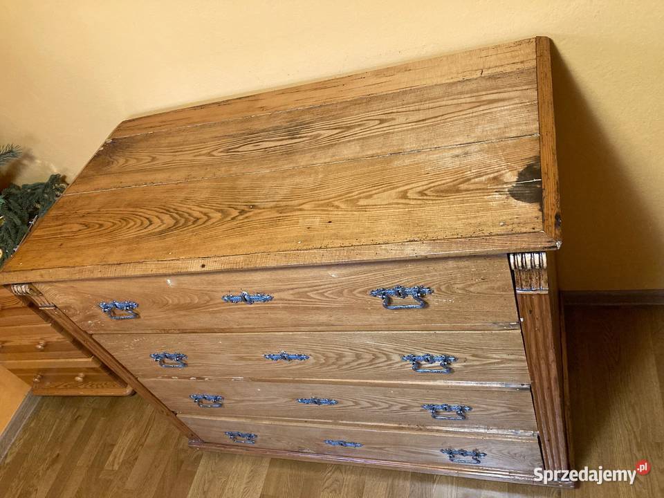 KOMODA z litego drewna 100cm Wrocław