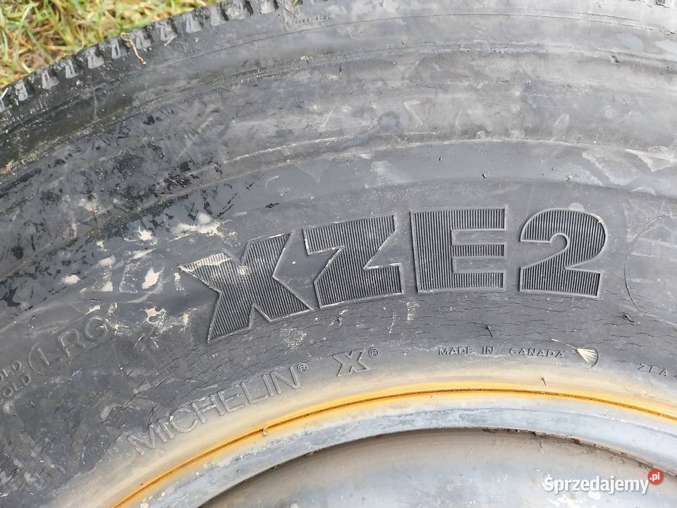 Michelin XZE 11R225 4 koła opony felgi Borek Wielkopolski