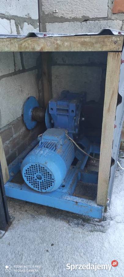 Winda do suszarni do chmielu wyciągarka