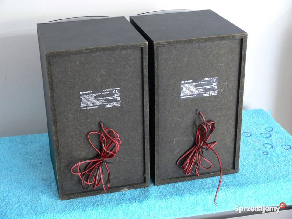 Mocne kolumny Sharp 2 x 100 wat WYSYŁKA Jasło