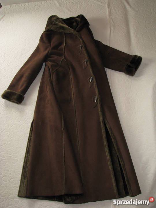 Elegancki kożuszek damski z kapturem XXL opolskie Krapkowice sprzedam