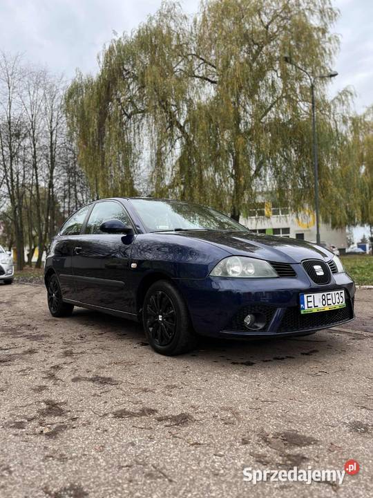SEAT IBIZA 2006 12 benzyna wspomaganie 162000 łódzkie Zgierz sprzedam